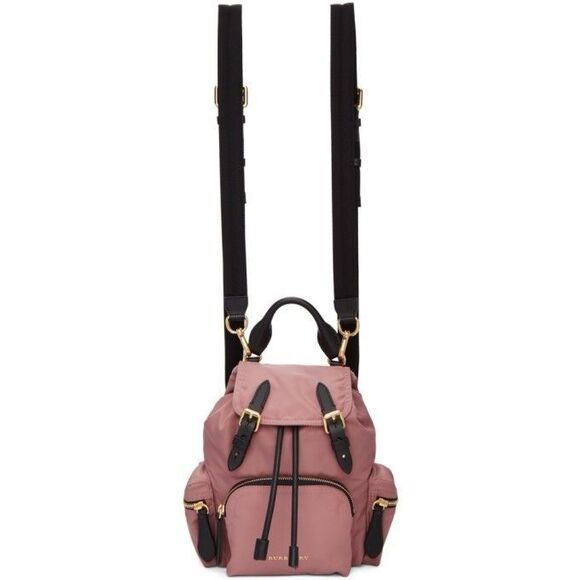 Burberry Small Rucksack Crossbody Backpack Mauve Pink Authentic Limited Edition main image 4